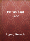 Cover image for Rufus and Rose